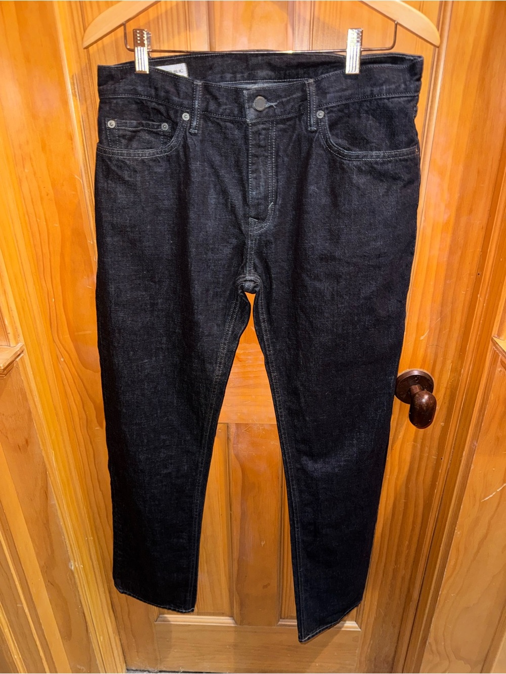 BANANA REPUBLIC Men’s Straight Leg Dark Wash Jeans - 32x32